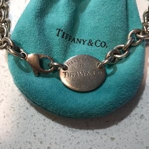 Authentic Tiffany & Co. Iconic Tag Choker Necklace
